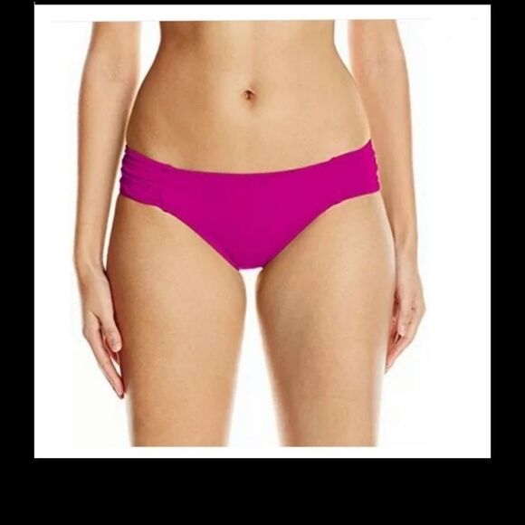 La Blanca Island Goddess Bikini Magenta Bottom size 10 - Picture 1 of 5
